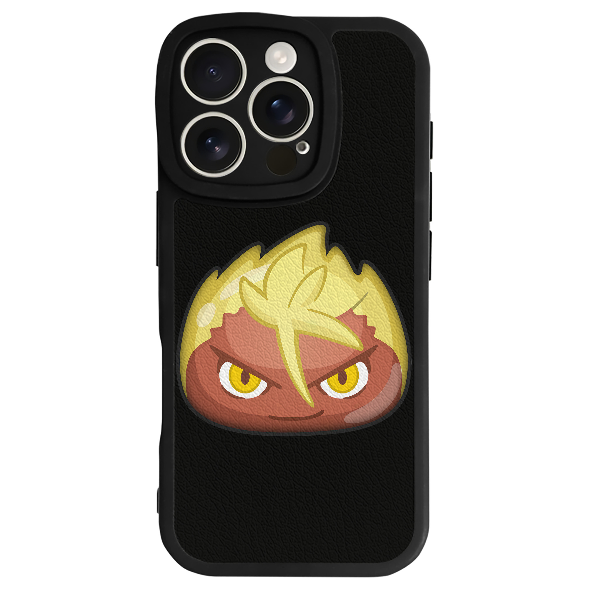 （画像用） 妖怪ウォッチ Yo-kai Watch 【iPhone 16シリーズ対応】シリコンスマホケース（レザー調） 材質：シリコン